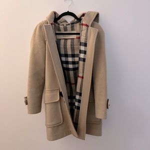 Burberry Wool Toggle Coat